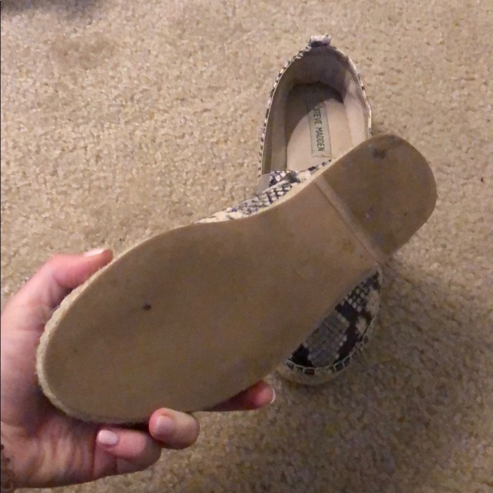 Snake printed espadrilles - Picture 4 of 7